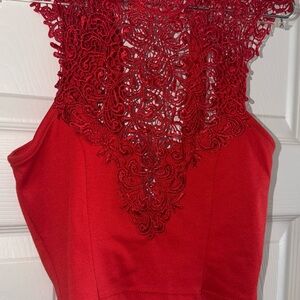 Solemio Vibrant Red Top